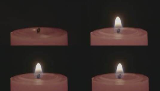 红蜡烛喜庆红蜡烛LOG高清在线视频素材下载