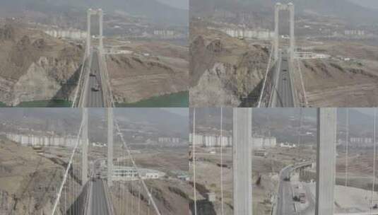 白鹤滩金沙江大桥高清在线视频素材下载