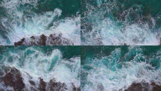 蓝色大海干净的海洋宣传片高清在线视频素材下载