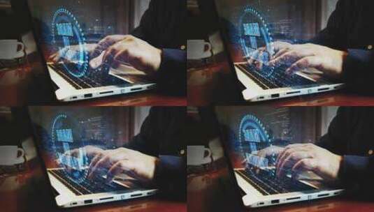 台湾制造符号和男士打字键盘高清在线视频素材下载