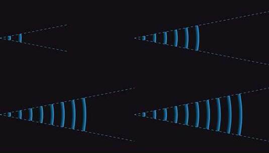 雷达信号扩散科技素材 3高清在线视频素材下载