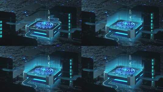 集成在印刷电路中的指纹高清在线视频素材下载