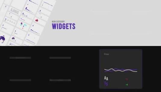 动态时尚信息图表展示动画AE模板高清AE视频素材下载