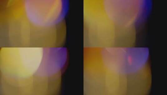镜头上的五彩光移动高清在线视频素材下载