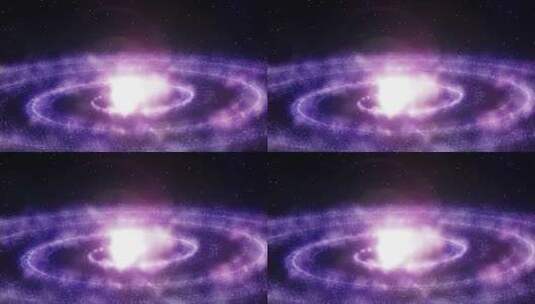 深空中的螺旋星系高清在线视频素材下载