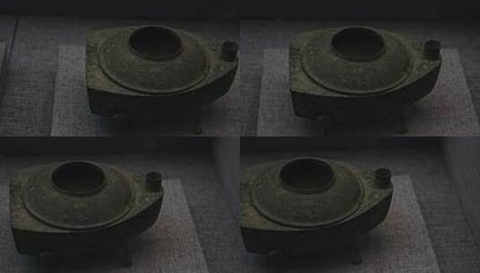 古代青铜器特写高清在线视频素材下载