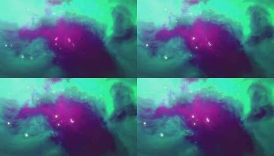 彩色流体颜料流动扩散 (2)高清在线视频素材下载