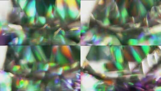 五彩钻石棱镜光影高清在线视频素材下载