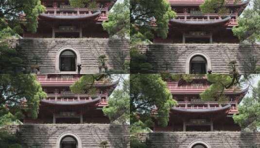 杭州城黄阁，古建筑高清在线视频素材下载