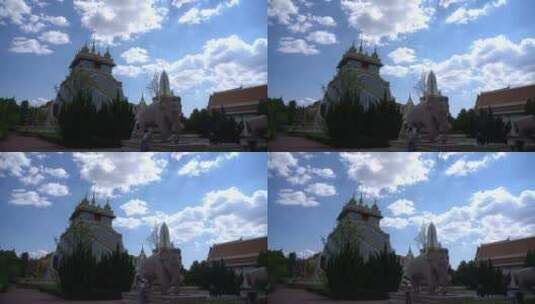 洛阳古城古建筑宗教文化艺术光影遗址实拍高清在线视频素材下载