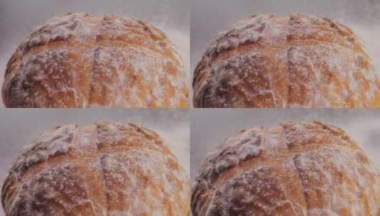 全麦面包高清在线视频素材下载