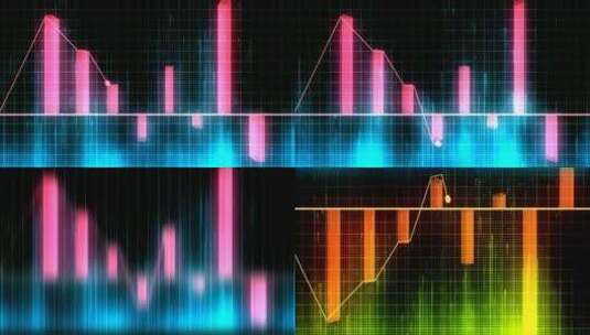 数据指标图高清在线视频素材下载