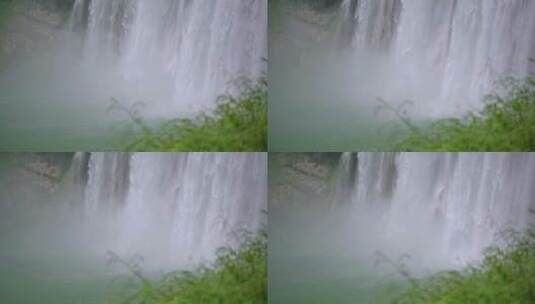 瀑布水流高清在线视频素材下载
