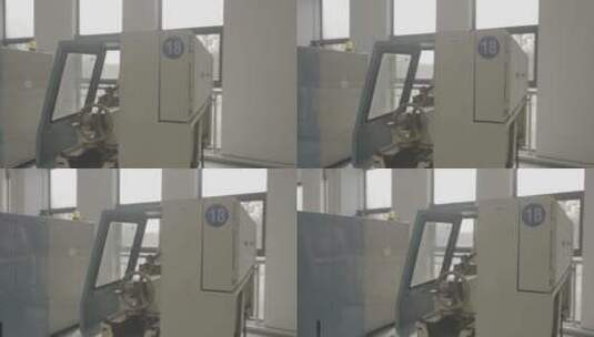 大型机械加工设备设施高清在线视频素材下载