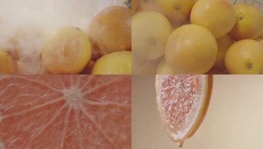 西柚 柚子 红心柚子 水果 新鲜水果高清在线视频素材下载
