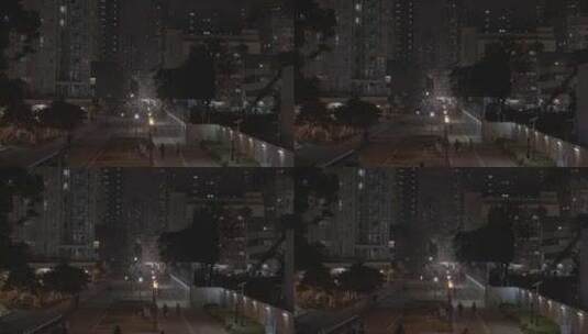 香港九龙四美街高清在线视频素材下载