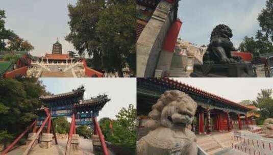 北京八大处公园高清在线视频素材下载