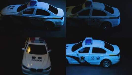 警察公安警车特写视频素材高清在线视频素材下载