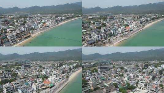 深圳大鹏半岛较场尾沙滩海景高清在线视频素材下载