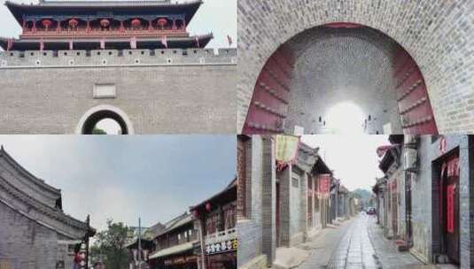 山东潍坊青州古城实拍高清在线视频素材下载