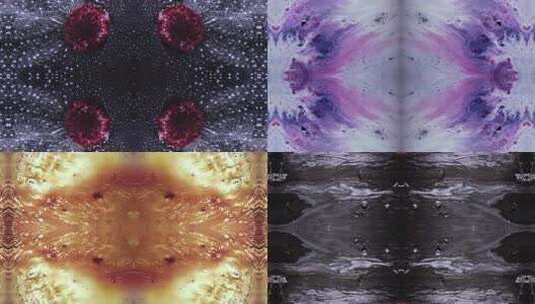 237 4K时尚抽象彩色泡沫液体背景高清在线视频素材下载