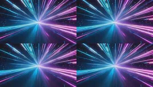 科技感光线隧道穿梭4K高清在线视频素材下载