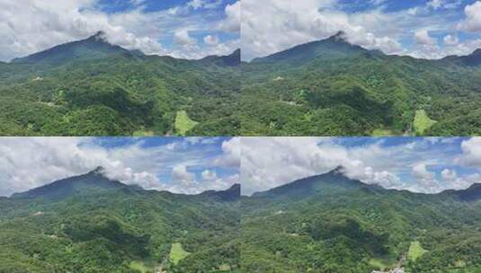 航拍海南五指山景区高清在线视频素材下载