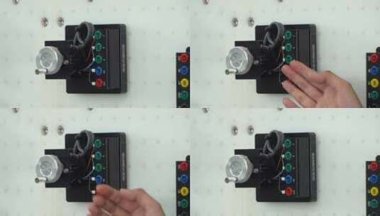 设计 操作 接线 实验 物理实验课高清在线视频素材下载