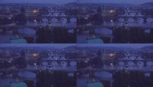 航拍布达拉宫夜景高清在线视频素材下载