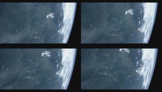 卫星跟踪器拍摄的地球高清在线视频素材下载
