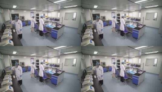 DNA检测化验室试验室高清在线视频素材下载