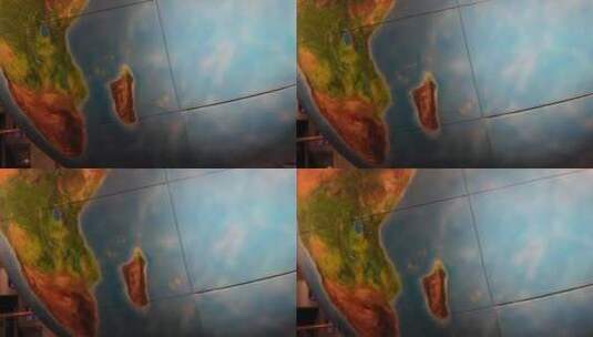 地球仪世界地图高清在线视频素材下载