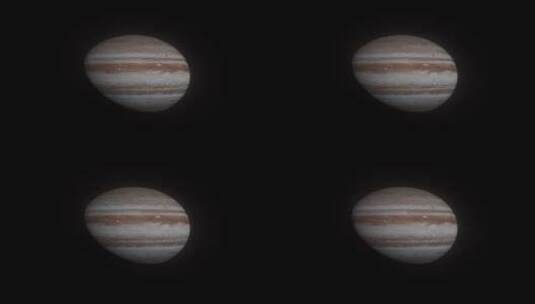 行星太阳系-木星高清在线视频素材下载