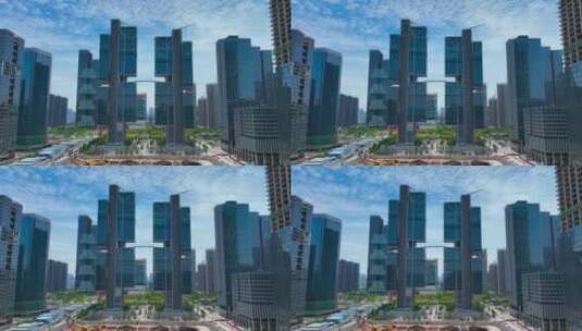 【正版5K素材】深圳大疆天空之城大厦航拍7高清在线视频素材下载