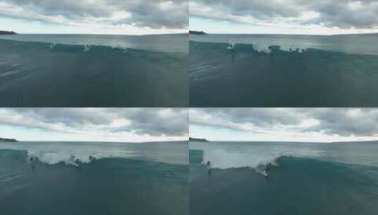 美国夏威夷冲浪高清在线视频素材下载