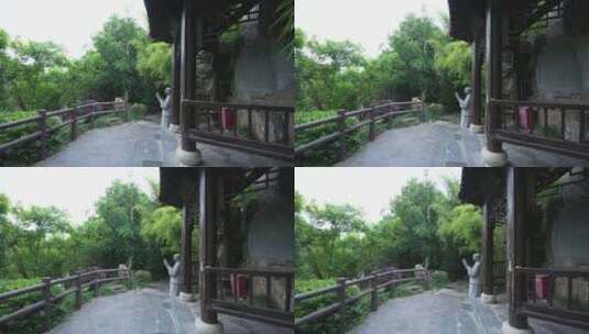武汉硚口区园博园贵阳园风景高清在线视频素材下载