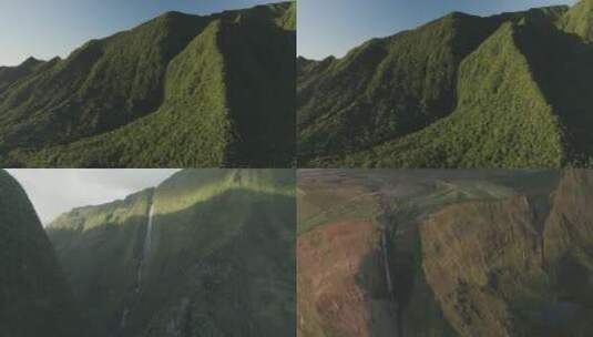 山林 群山 绿色 群山林立 山峰 群峰高清在线视频素材下载