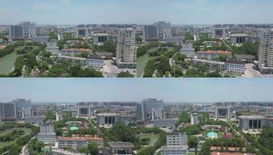 航拍湖北武汉城市风光旅游景点高清在线视频素材下载