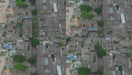 福建福州三坊七巷无人街景高低空空镜航拍高清在线视频素材下载