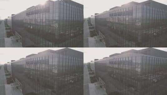 武汉京东方科技集团大楼高清在线视频素材下载