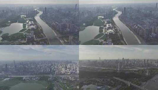 【原创5K】汉阳汉口汉江两岸高清在线视频素材下载