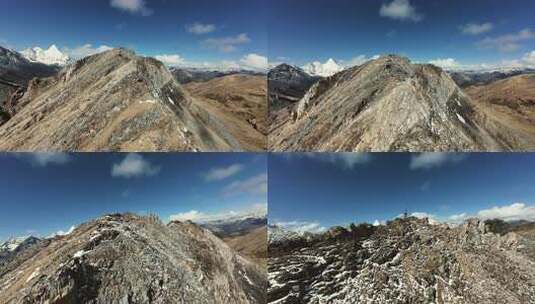 登山攀登实拍 徒步登山 雪山攀登实拍高清在线视频素材下载