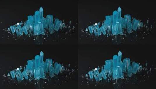 水晶石 钻石高清在线视频素材下载