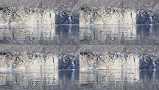阿拉斯加的冰川水高清在线视频素材下载