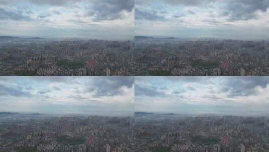 湖南衡阳城市航拍延时高清在线视频素材下载