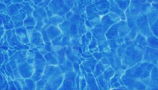 泳池清澈的水高清在线视频素材下载
