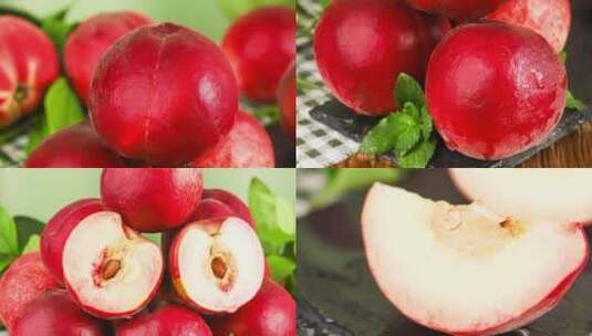 桃子水果视频高清在线视频素材下载