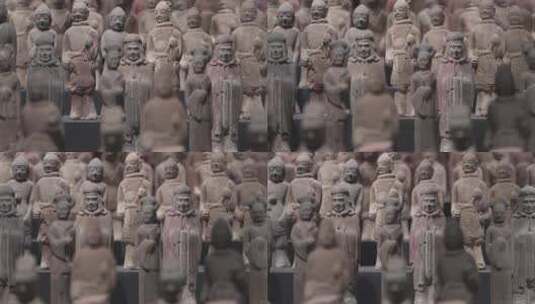 北朝博物馆东魏北齐文化高清在线视频素材下载