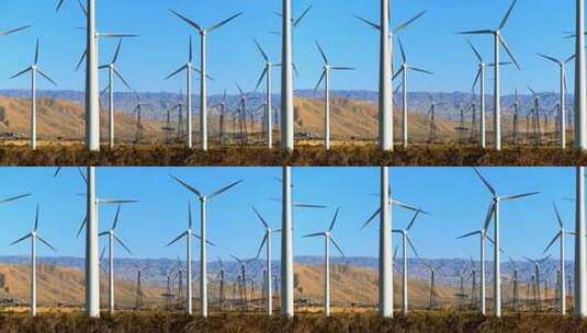 风力发电新能源风能高清在线视频素材下载