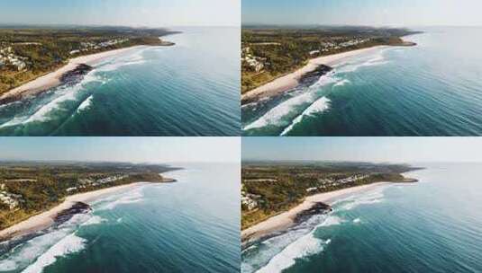澳大利亚巴利纳雪莱海滩晴朗阳光明媚高清在线视频素材下载